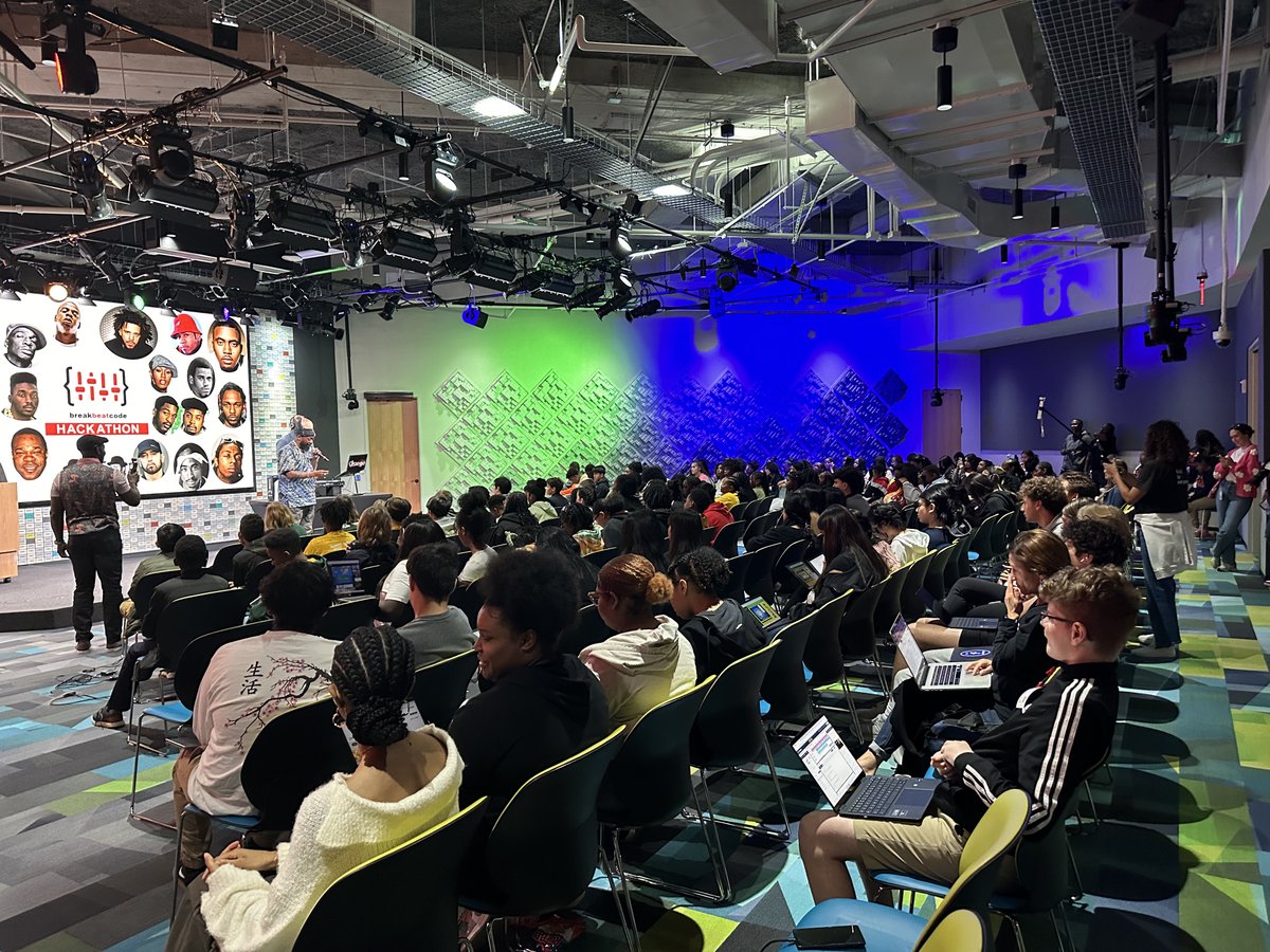googlestudents's tweet image. Calling all artist-engineers! Join us for Google’s BreakBeatCode Hackathon on Friday, May 31. The virtual event — designed for students as young as 9 — begins at 10 AM ET, and aims to teach coding skills through beat making & music production. Register ➡️ goo.gle/3wOaLPq