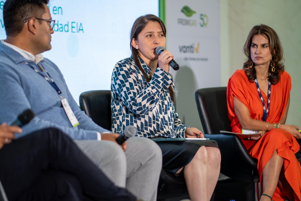 Andesco1's tweet image. El primer día del XIII Seminario de Eficiencia Energética terminó con la participación de @Davoco, director de Sostenibilidad del @BBVA_Colombia, María Fernanda Manrique, líder del equipo de Desarrollo Sostenible @Bancoldex y  @MaAmparoArango, vicepresiente Comercial de @Findeter…