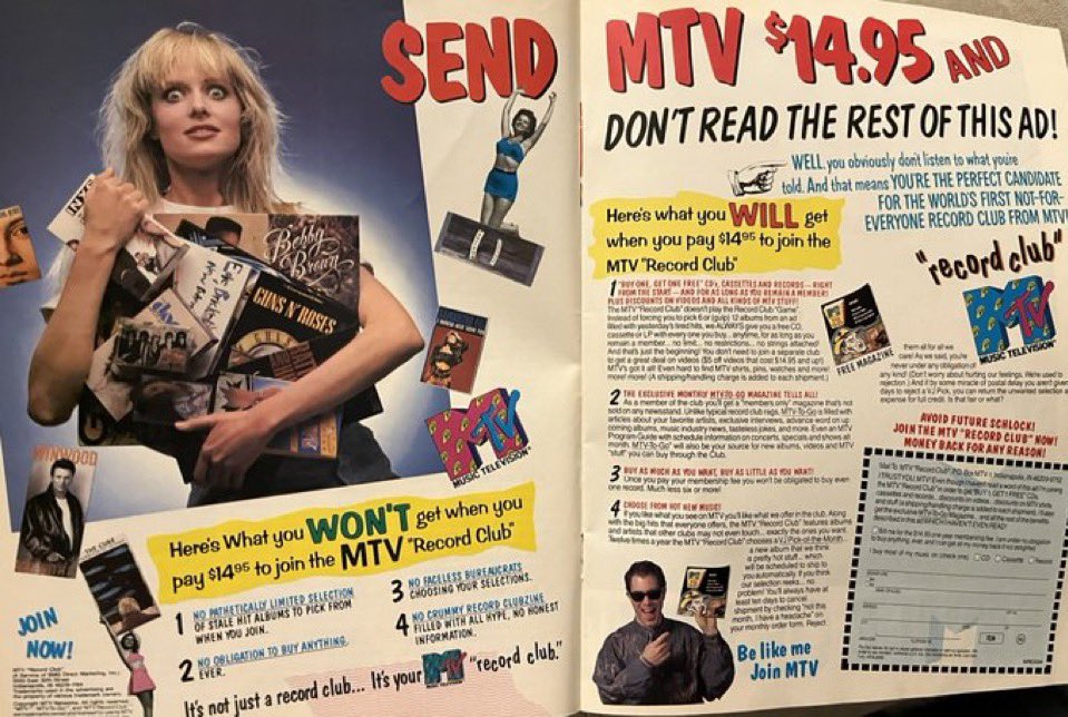 RandomMagazines's tweet photo. MTV Record Club https://t.co/mXFW05rpeU