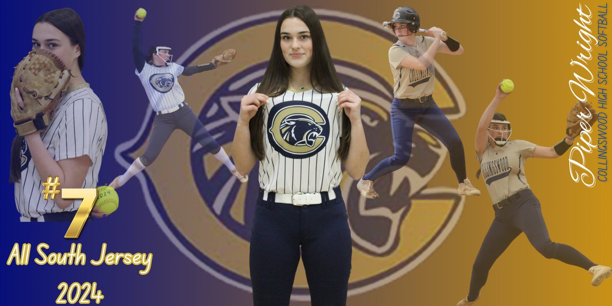We are thrilled to announce that Piper Wright has been named All South Jersey for the 2024 season!

This incredible achievement is a testament to Piper’s hard work, dedication, and outstanding talent to softball. This is a well-deserved honor🥎 #rollcolls