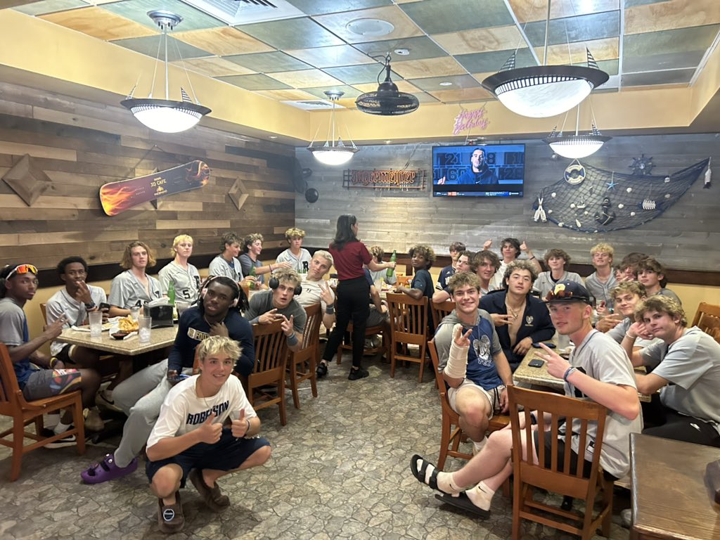Another great day… from an awesome send off from our PEP family… pre-game meal at Longhorn… Championship effort on the Field… Post game meal… The #TCMOB is headed back!!! GRATEFUL