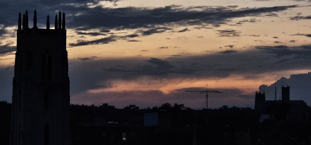 Thursday's #sunset #dupontcircle #dcwx #wusa9weather