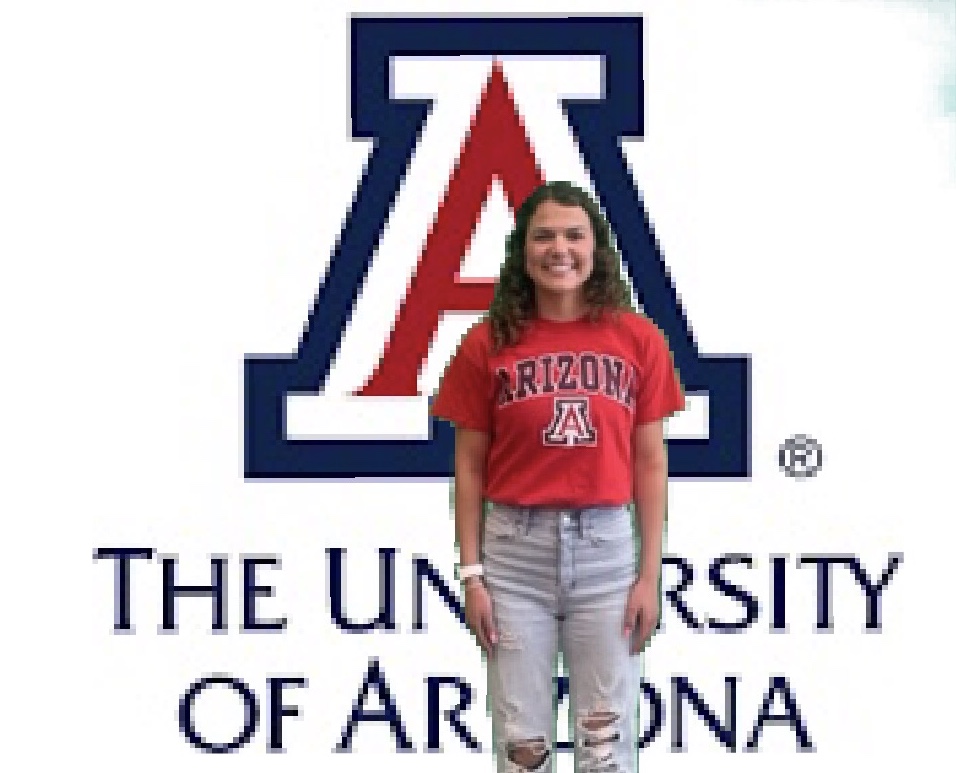 On her way to The University of Arizona!! <a href="/GHS_GCSD/">Lorraine Duitsman</a> <a href="/GlenwoodRams/">Glenwood Rams</a>