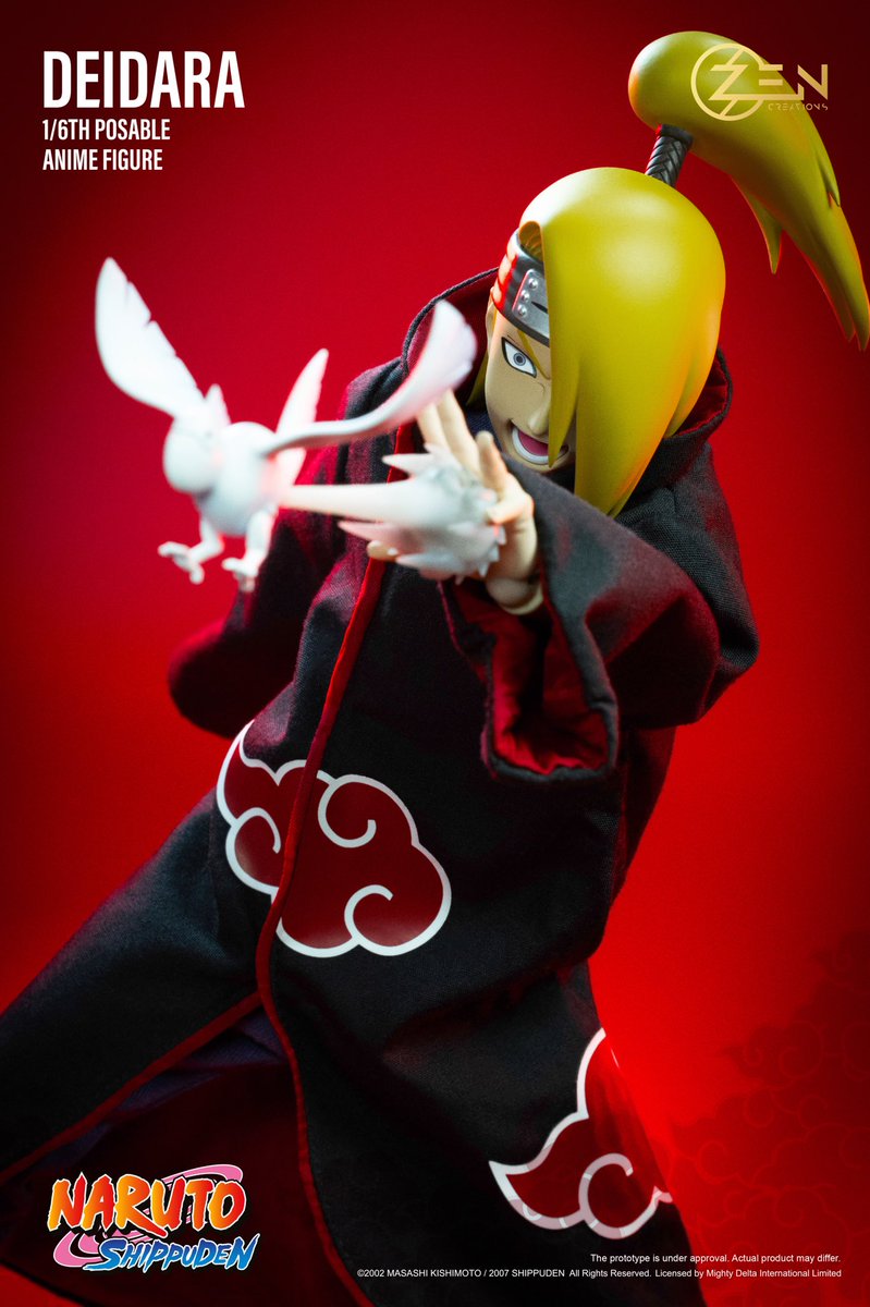 ZenCreationsMY's tweet photo. 𝗣𝗥𝗘-𝗢𝗥𝗗𝗘𝗥 𝗡𝗢𝗪
With the PAF Deidara figure, you can play around with 6 types of explosive clay and a pair of hands specifically designed for it. Additionally, the figure comes with a face expressing the sound of "katsu"! You will have so much fun with these accessories. https://t.co/R26reQHMXb