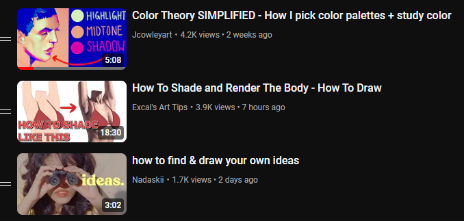 simplyasoul's tweet photo. When you hit the art tutorial algorithm again. I'm back in the art game baby! 

(not that I ever left. I actually spent the last 9 months working on a film.) https://t.co/sfLsU6QQOi