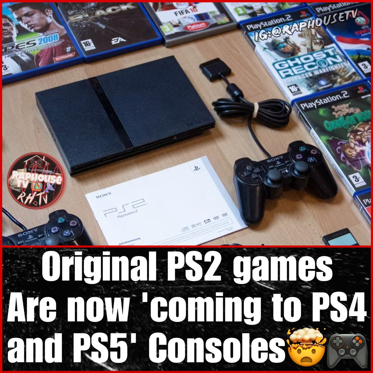 Original PS2 games Are now 'coming to PS4 and PS5' Consoles 🎮🤯