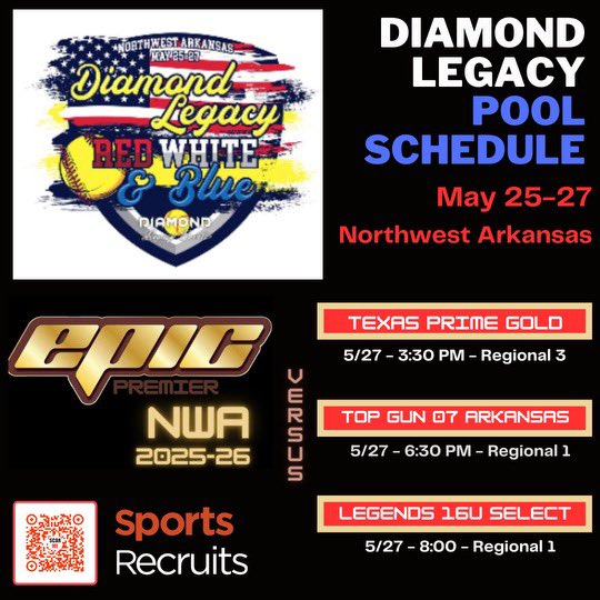 Sydney Gaffney (@sydneygaffney3) on Twitter photo It’s officially time for summer ball! Come check out <a href="/EpicPremierNWA/">EPIC Premier NWA 2025-26</a> this weekend! It’s officially time for summer ball! Come check out <a href="/EpicPremierNWA/">EPIC Premier NWA 2025-26</a> this weekend!