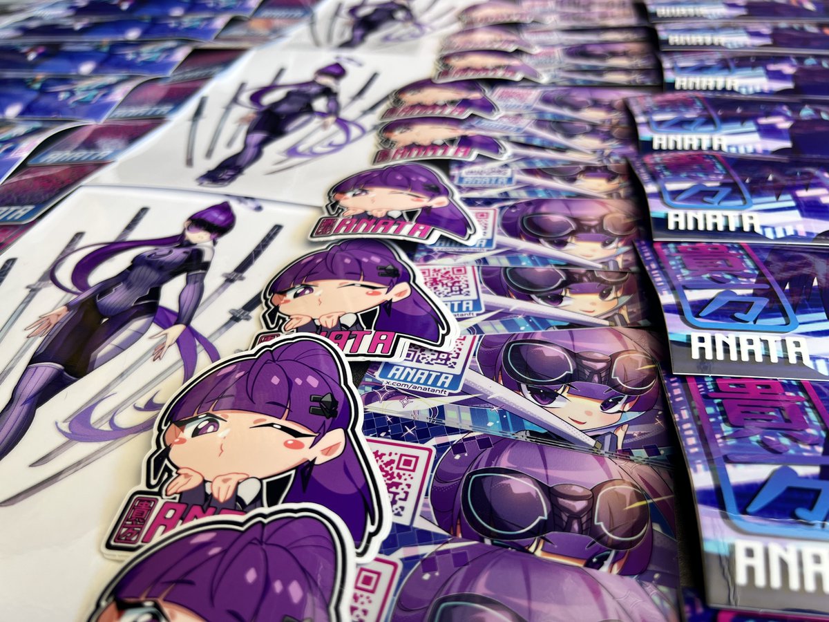 FREE STICKERS and a chance to win an AnataNFT!

1. Like and reshare this post.

2.Fill out the form on Discord for stickers.
discord.gg/anatanft 
Check the  #🏆Contest Channel for details. 

3. Take a picture of your sticker and tag us to be entered to win an Anata.

Anyone