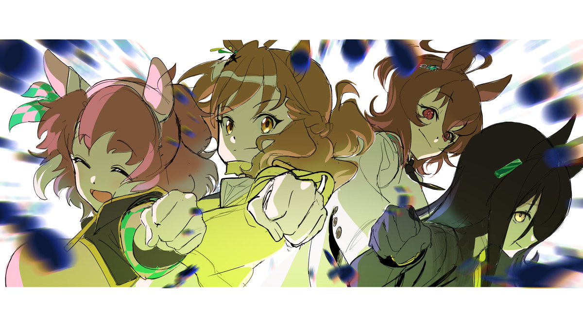 劇場版『ウマ娘 プリティーダービー 新時代の扉』今日から公開です。
力を貸してくれたスタッフの皆様　本当に幸せでした。ありがとうございました。
観てくださる・観てくださった観客の皆様　本当にありがとうございます。
#劇場版ウマ娘 #新時代の扉 #ウマ娘