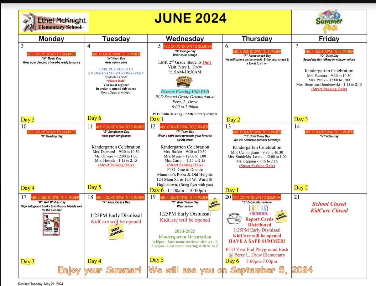 mr_mtozzi's tweet image. June Family Calendar #EMKPRIDE @NicoleFoulksEMK
