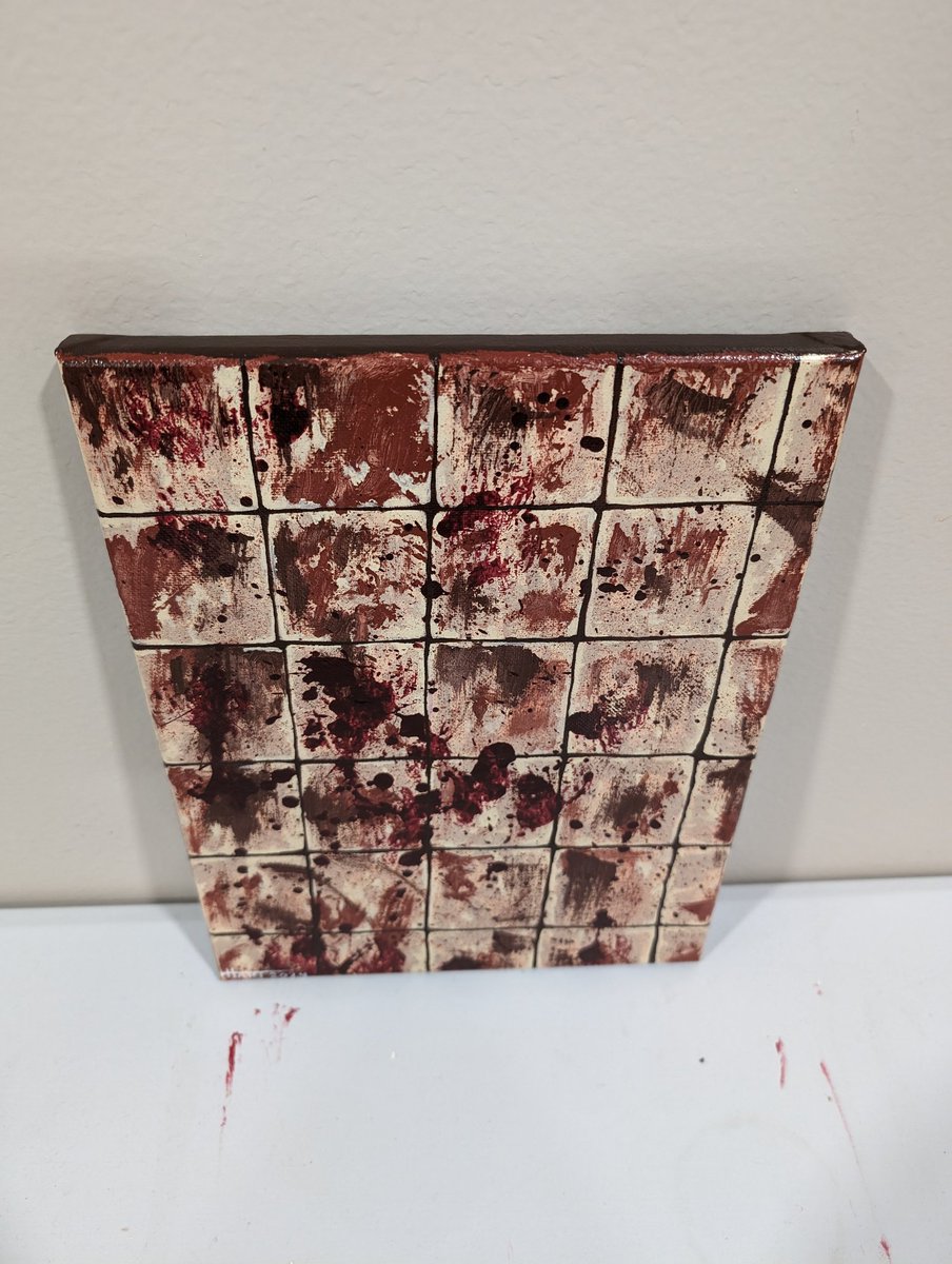 _XavierHart's tweet photo. Bathroom Mishap

9" x 12" acrylic on canvas

#art #painting #acrylicpainting #acrylic #traditionalart #traditionalpainting #traditionalartwork #canvaspainting https://t.co/PKgo5ngwdV
