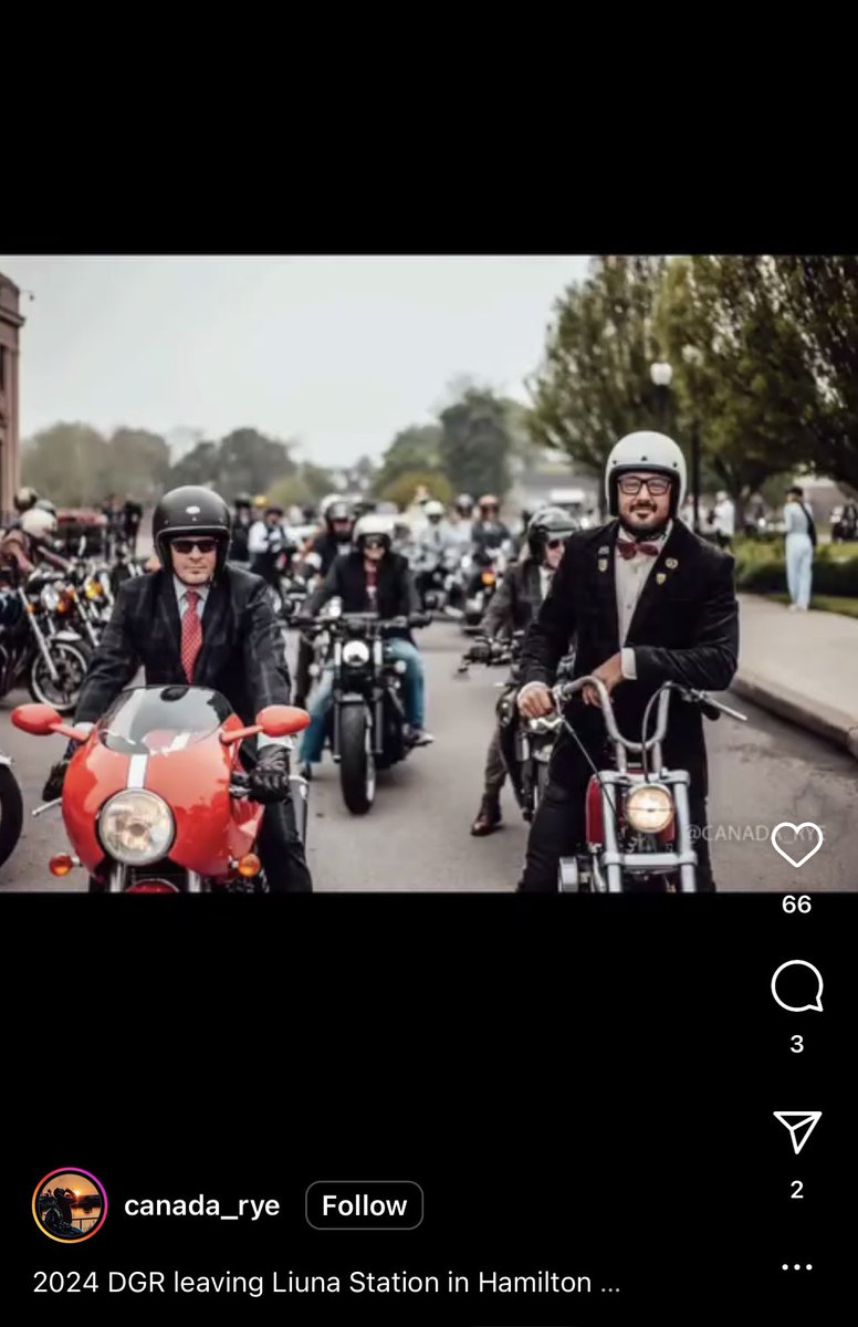 IMClarkie's tweet photo. The Distinguished Gentleman’s Ride 2024 for men’s health. Hamilton Ride raised $114k, #1 in 🇨🇦, 172 riders! And over $1MM in 8 years. 👏🏼It’s not too late to support your men. 💙

https://t.co/ypvV45FOUy

#DGR2024 #SideBySideWorldwide #DistinguishedGentlemen https://t.co/H2FlmkXqwj