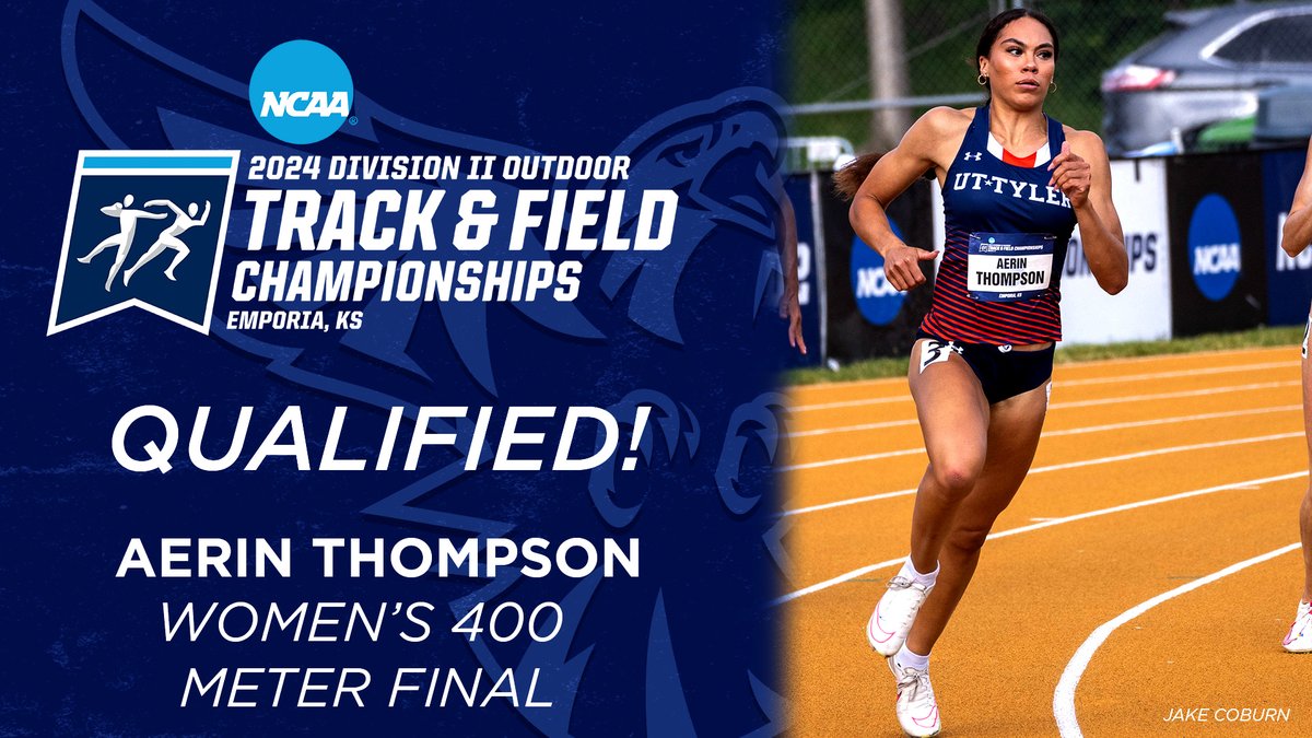 WT&F | SHE'S INTO THE FINALS! Aerin Thompson runs a 53.25 to book the sixth fastest time and a spot in Saturday's 400 meter finals with a shot at the gold medal for @UTT_XCTF! #SWOOPSWOOP