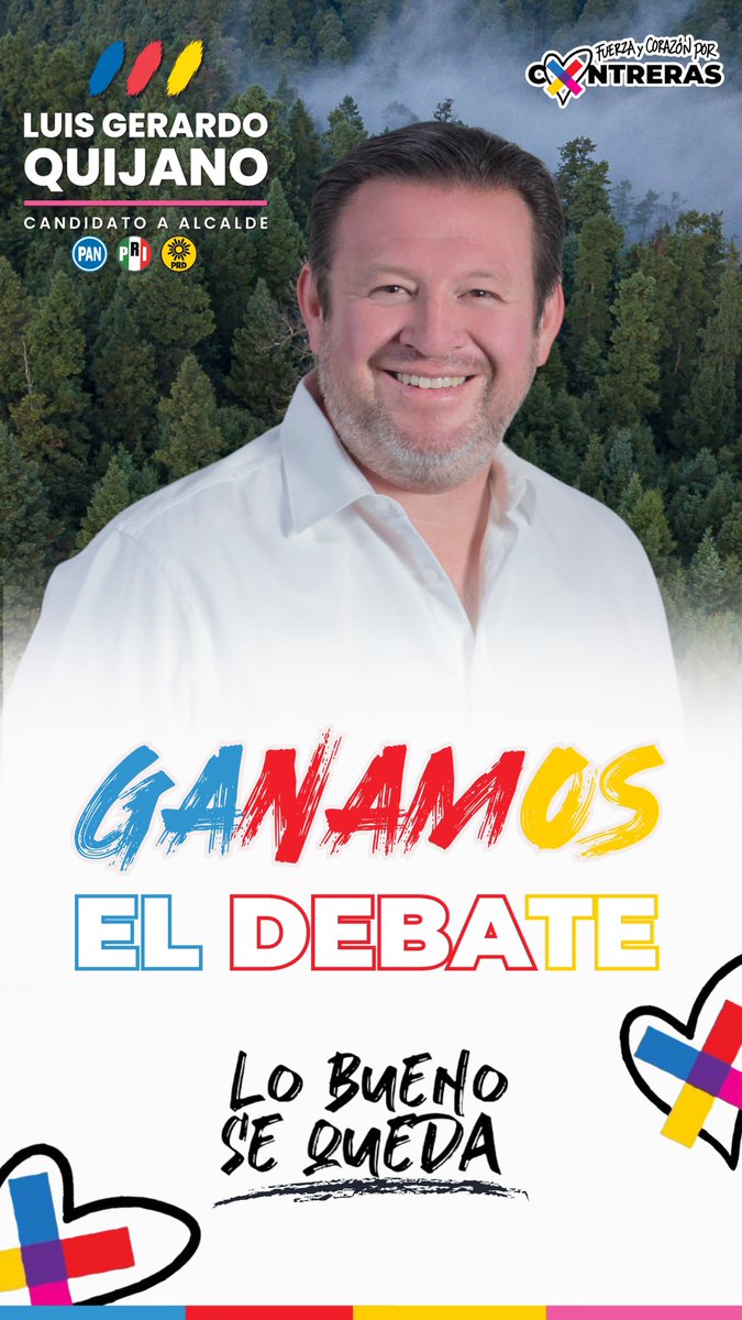 Y tú ya decidiste⁉️ Después del #DebateChilango una vez más vimos y escuchamos mentiras del chapulín 🦗 que ahora quiere volver a ser Alcalde en @ALaMagdalenaC Vota ❤️❤️❤️❤️❤️