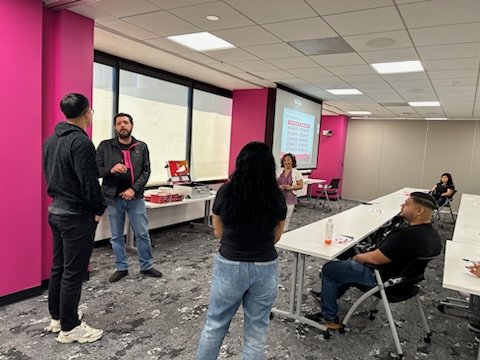 Great day with T-Mobile Bay Area East District!  We had a P360 and Zagg workshop, followed up with store visits at Concord Costco and Pleasanton Store!!  Great discussions, GO BAY AREA EAST DISTRICT!!  <a href="/InMeeksOpinion/">Micaela Fryar</a> <a href="/rwashley1/">Rob Ashley</a> <a href="/KevinMurray3/">Kevin Murray</a> <a href="/jorge_alvarez33/">Jorge Alvarez</a> @MichaelThinger
