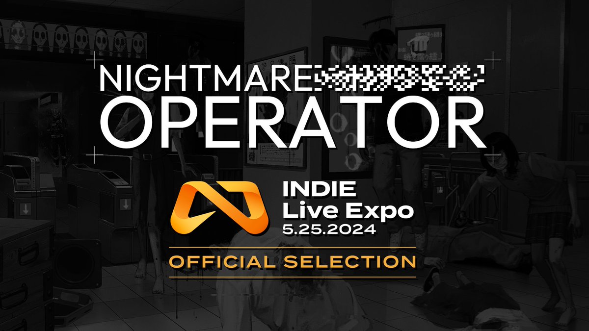 DDDistortionDev's tweet image. もうすぐでIndie Live Expoの開催日です！『NIGHTMARE OPERATOR』に関するニューズを発表する予定なので、ぜひご覧ください！配信は5月25日の17時からスタートします！

#indiedev
#nightmareoperator
#indieliveexpo