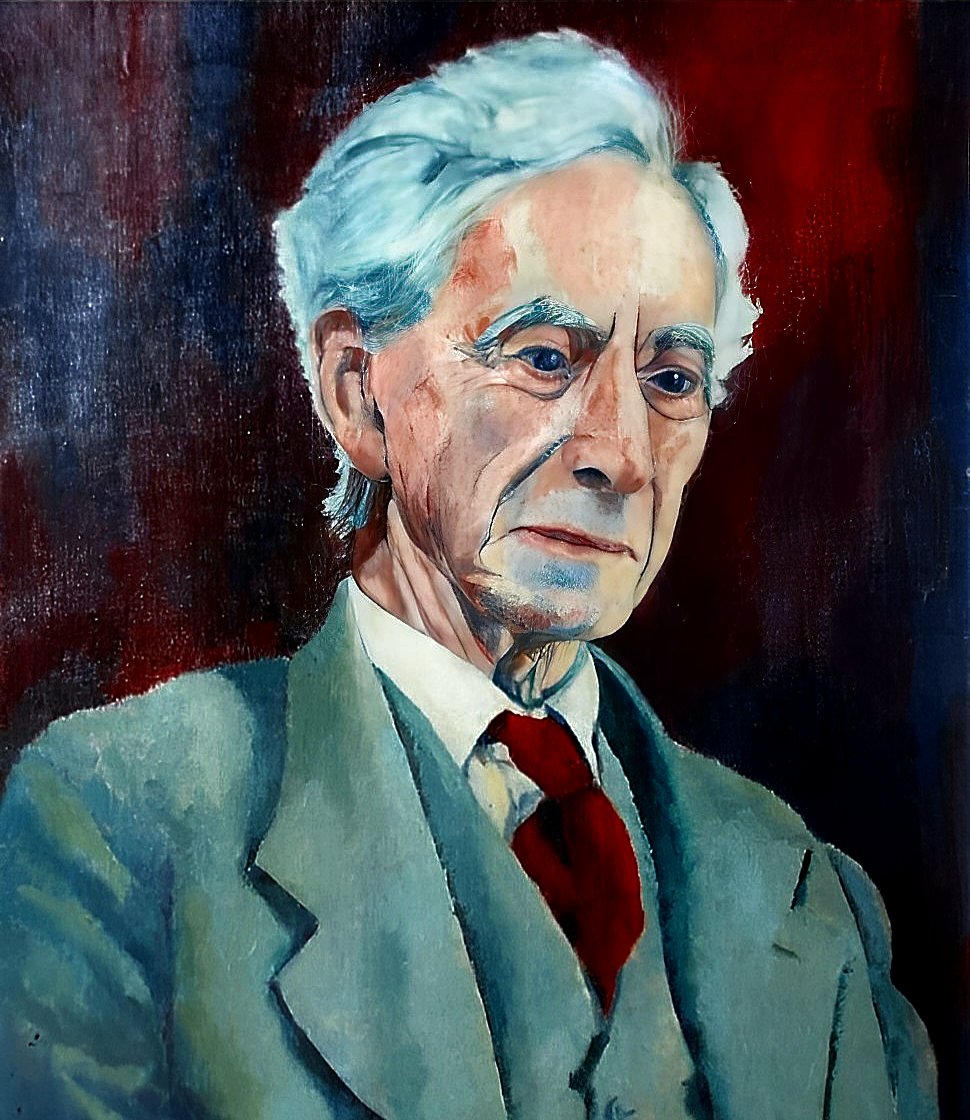 'Philosophy is to be studied, not for the sake of any definite answers to its questions...rather for the sake of the questions themselves... because, through the greatness of the universe which philosophy contemplates, the mind is also rendered great.' --Bertrand Russell.