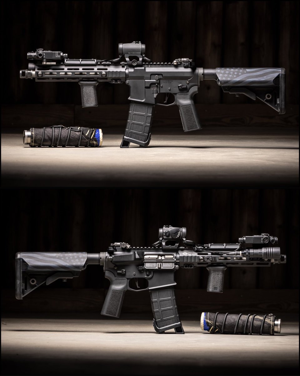AR15News's tweet photo. 🇺🇸 𝐀𝐌𝐄𝐑𝐈𝐂𝐀𝐍 𝐃𝐑𝐄𝐀𝐌 🇺🇸
𝐁𝐔𝐈𝐋𝐃 𝐒𝐏𝐄𝐂𝐒 𝐁𝐄𝐋𝐎𝐖 👇🏼 
• @CrossMachineTool SBR with their SSA lower, UPUR1 upper and 9.5” HDX Rail
• @RainierArms 10.3” UltraMatch 300BLK barrel
• @B5Systems SOPMOD Stock and Grip
• MultitaskerTools M4 Stock Tool, B5 Grip Plug https://t.co/2ecQNv8eJW