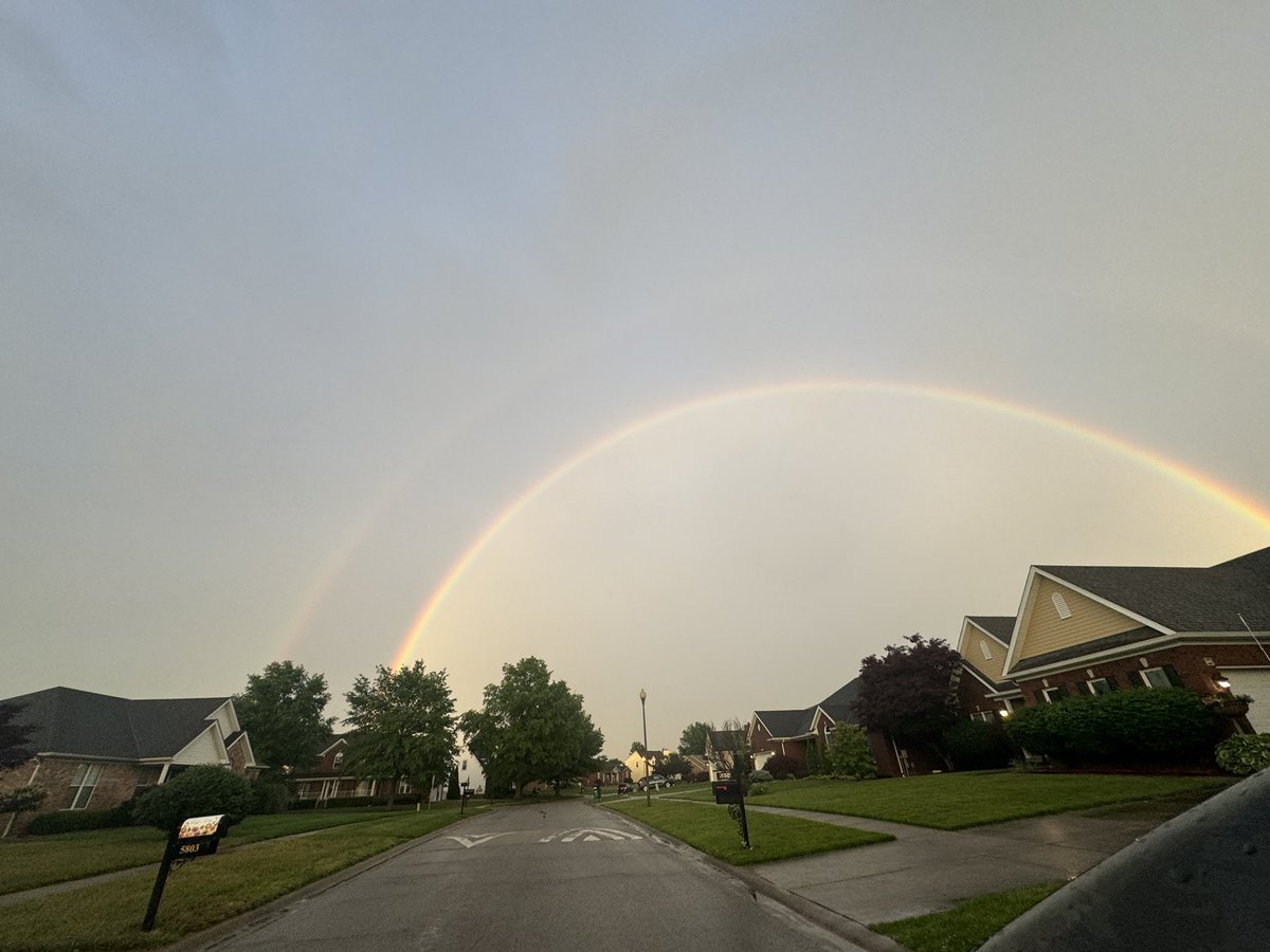 MorrisonsClass's tweet image. Double rainbow over PRP. Let’s go!! @MarcWeinbergWX