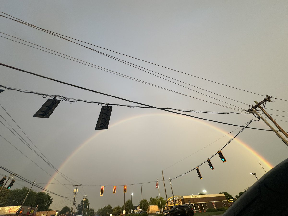 MorrisonsClass's tweet image. Double rainbow over PRP. Let’s go!! @MarcWeinbergWX