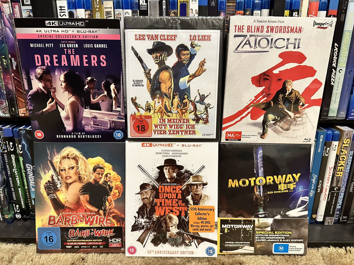 Some #PhysicalMedia arrivals over the last week from @diabolikdvd and OrbitDVD.