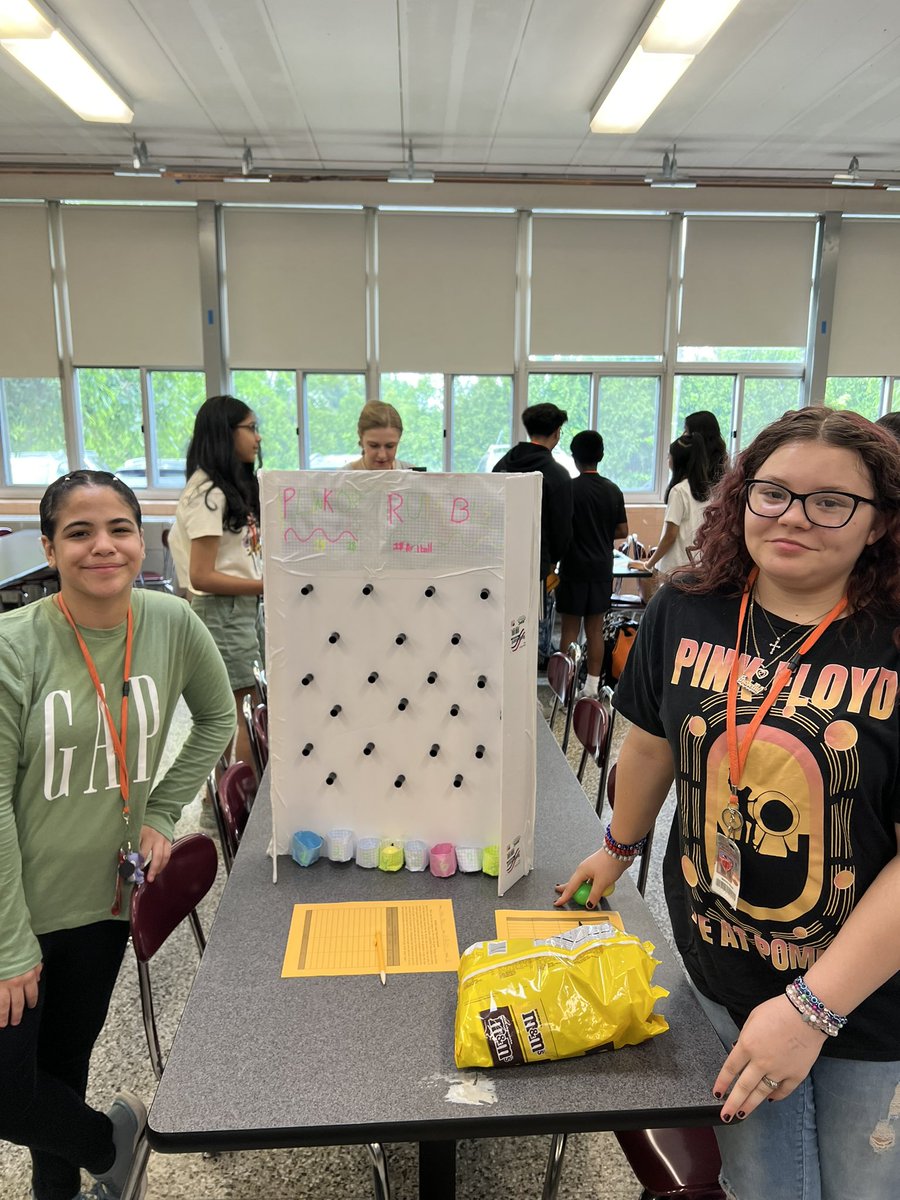 Our 7th grade students at Woodrow Wilson held a Probability Carnival today! The games they created were nothing short of amazing! Another example of math in the real world! @CliftonSupt @DefinedLearning