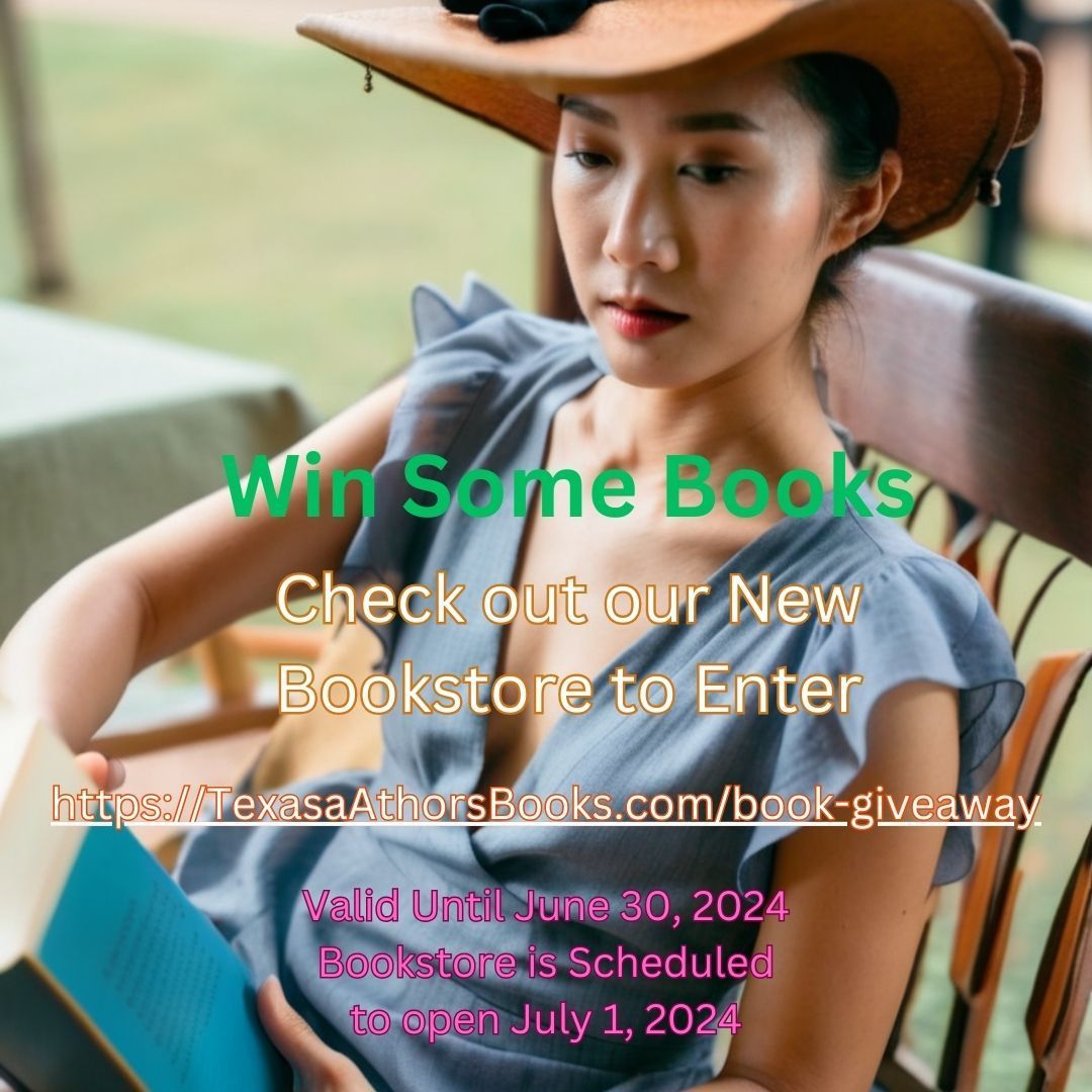 AuthorsMarketin's tweet photo. @TAIHistory is opening up a new online bookstore exclusively for #Texas #Authors  Check out its progress at https://t.co/wk3W80ki9I and sign up for a chance to win some books!  The store is scheduled to open on July 1, 2024. https://t.co/HX02MlYewq