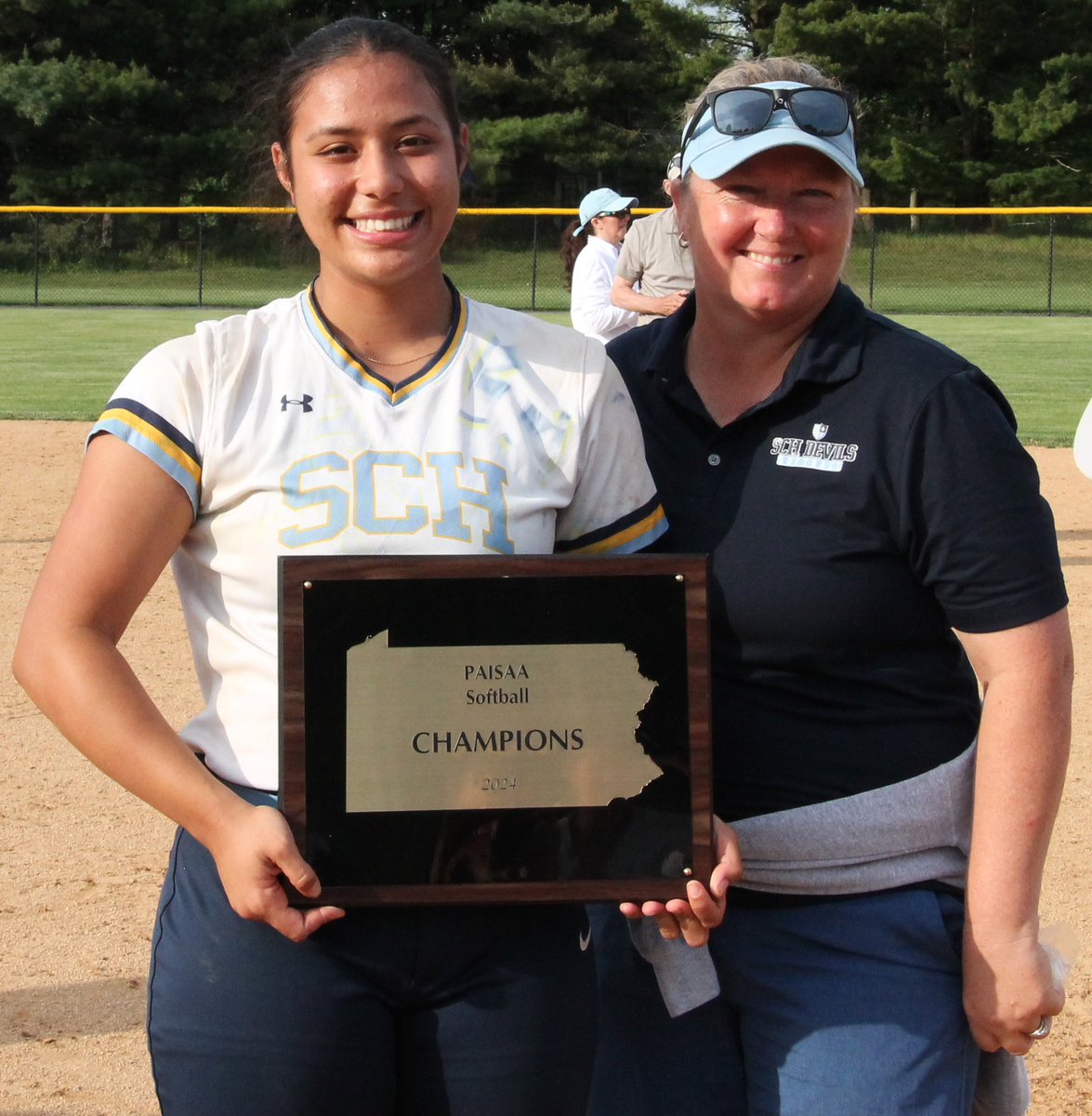 PhSportsDigest's tweet photo. SOFTBALL: @SCHBlueDevils @schacademy are the 2024 #PAISAA Champs🏆🥎 after 10-6 victory over @QuakersSoftball @wpcsports
Congrats to both teams on a great season! @DWilsonSCH @ddinkins 📸@Rickmartin2022 https://t.co/AT7SenMHEh