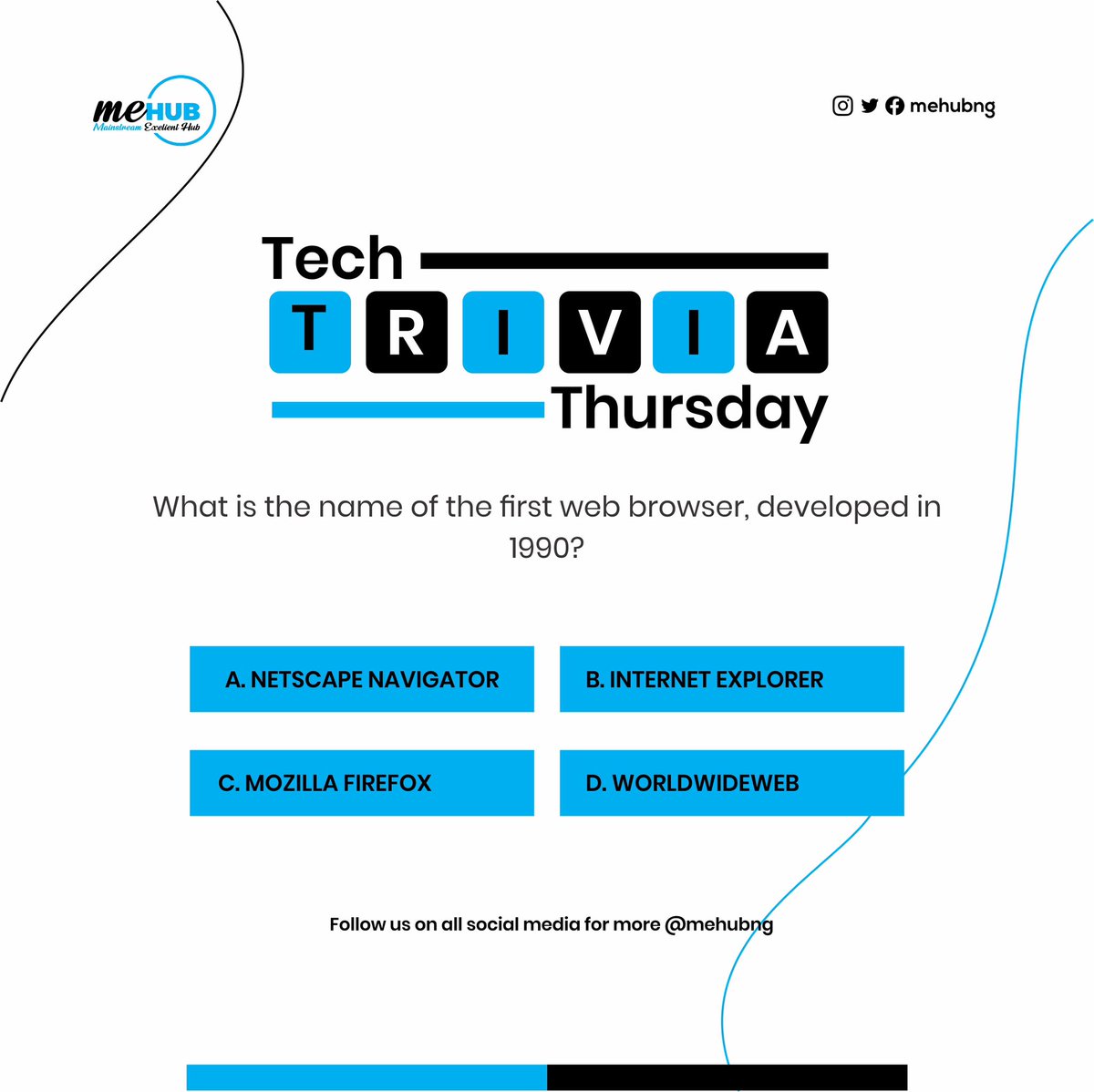 Tech Trivia Thursday #throwback #ThrowbackThursday#community #building #community #building #techcommunity #mehubng #tech4all #meHubbuild #tech #technology #technologytrends #meHubbuild #meHubcreate #meHub #Buhari #May2024 #Dantata #natanyahoo