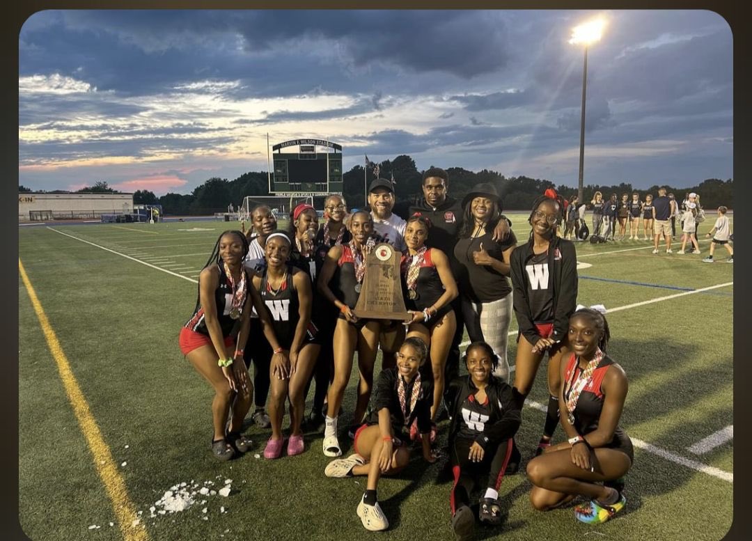 Woodlawn Girls Track &amp; Field are State Champions.  Congratulations!