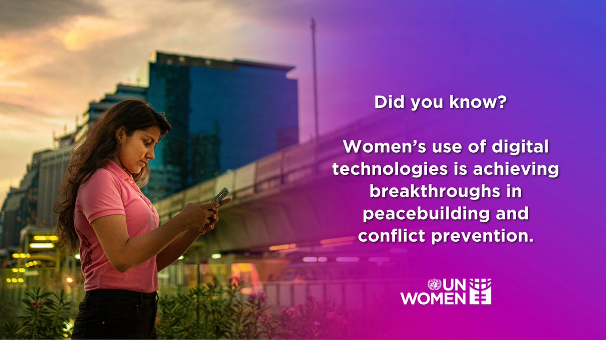 Support from @mogef is enabling @UN_Women to empower women peacebuilders and civil society to promote women, peace and security in the digital realm in #AsiaPacific.

More: unwo.men/wr5x50RFiZE 

#FundingGenderEquality #WPS4AP