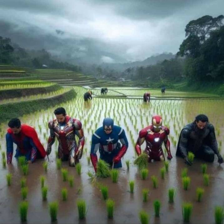 Alumni perguruan tinggi bidang pertanian umumnya bekerja di bank, bukan di sawah.

Lulusan SLTA lebih suka merantau dan jadi buruh di pabrik.

Yang tertinggal di desa adalah para petani tua.

Quo vadis swasembada pangan?️

tinyurl.com/fresklin