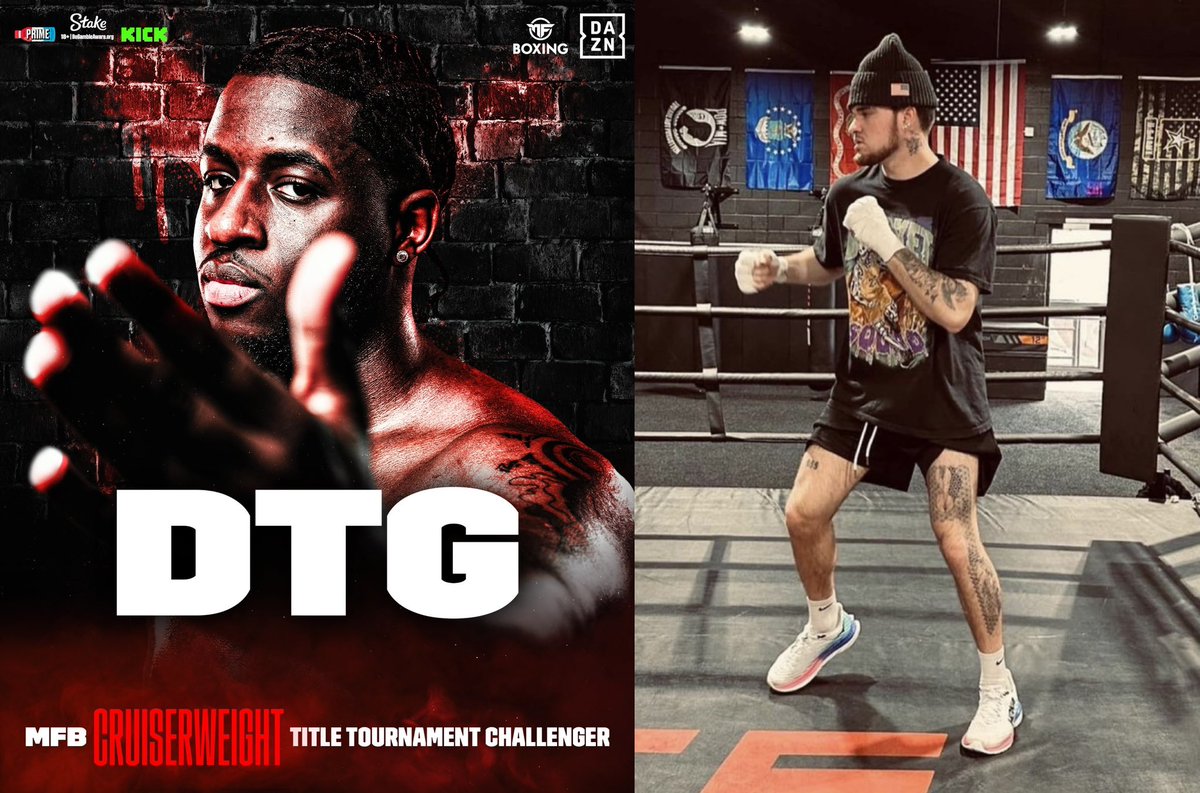 ‼️ DK Money will supposedly be fighting in August against DTG in the Cruiserweight Tournament 🥊⚔️ [Via - Interview with @fredpdbeck on YT]