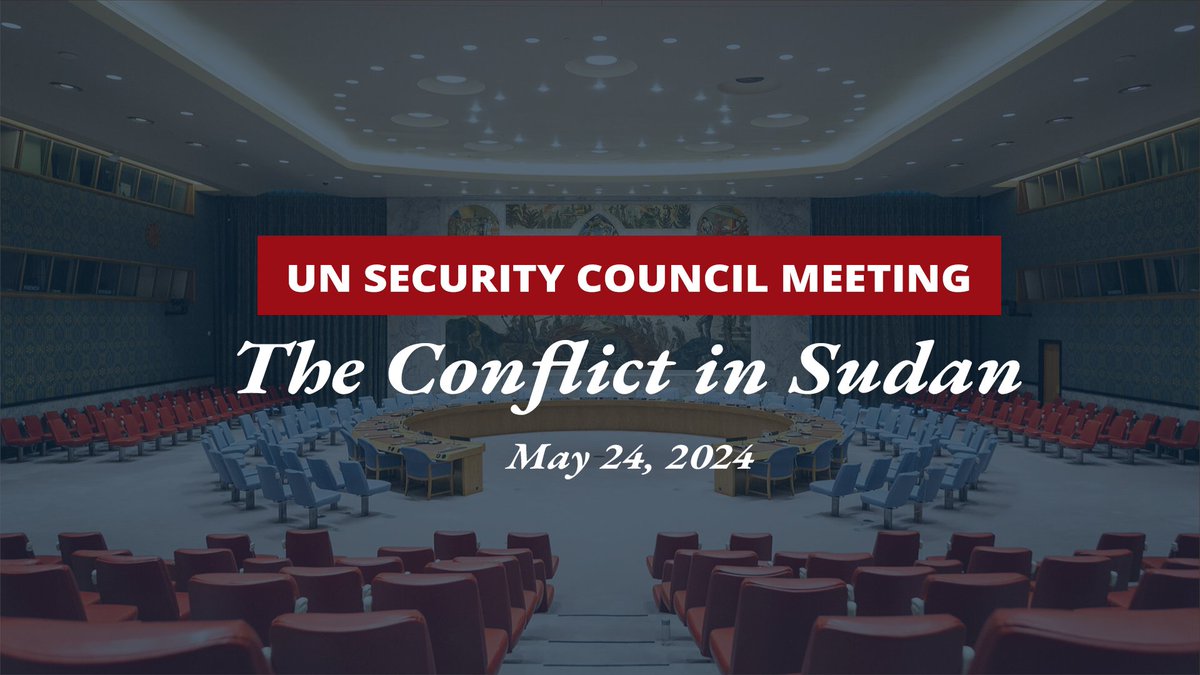 Tomorrow, the UN Security Council will meet to discuss Sudan, including the crisis in El Fasher, Darfur, which is on the brink of catastrophe. The RSF must end its build-up of military forces, and all armed actors must take steps to de-escalate to ensure civilians are protected