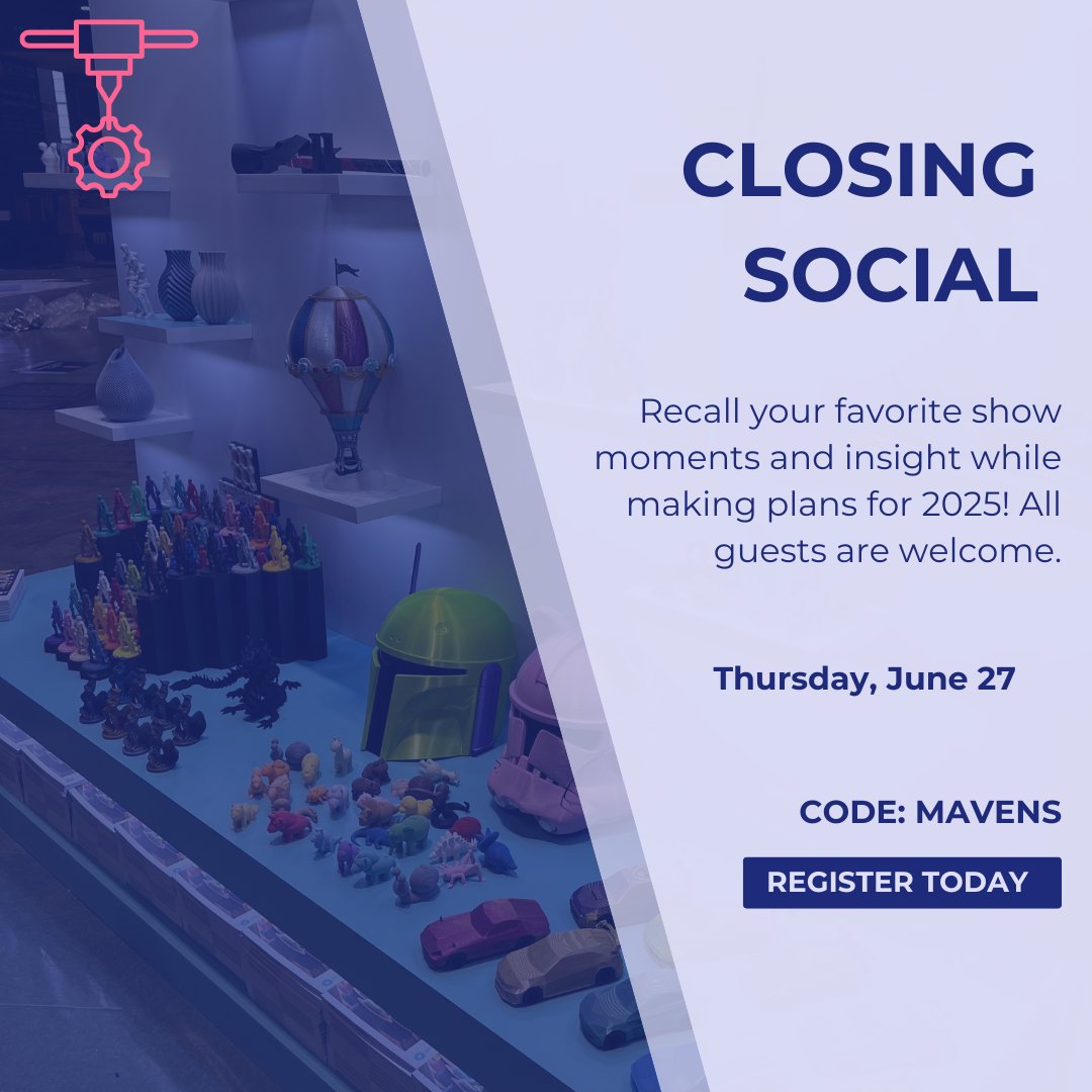 There's going to be a ton of things to do at this year's <a href="/rapid_event/">RAPID + TCT Event</a> event in LA. Check out their networking events from June 25 - 27.

See you there!

<a href="/sme_mfg/">SME</a> @mtziemba

#PrintYourFuture #AdditiveRevolution #RAPIDTCT2024