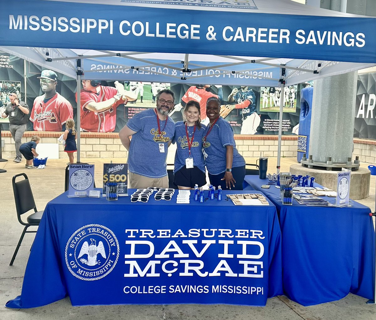DavidMcRaeMS's tweet image. We had a great time at the @misshsaa State Baseball Championship games today! We gave away $2,500 in MACS scholarships and have more to give away tomorrow. Come by and visit us! ⚾️