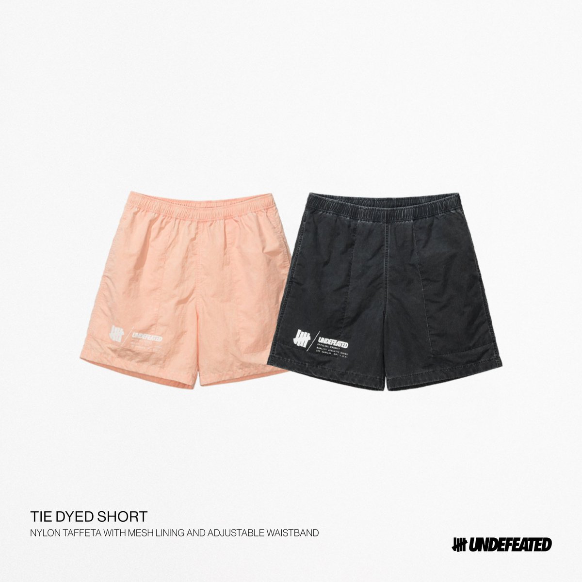 UNDEFEATED Summer 2024 Drop 2 Bottoms Available Friday, 5/24 exclusively at all UNDEFEATED Global Chapter Stores and undefeated.com