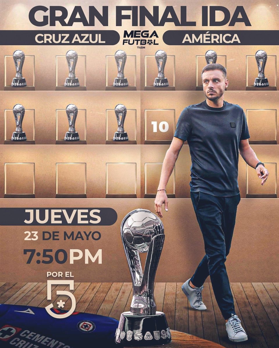 #ElCampeonSera HOY A las 7:50pm Por @MiCanal5