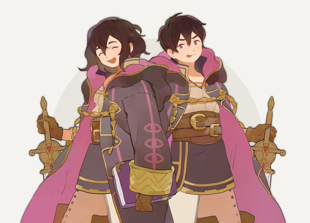 Tooterson's tweet photo. it's been... 5 years since i've drawn these kids 😳 happy bday morgans!!! (their bday was on the 5th but im counting it as this whole month) https://t.co/tX9f2NSkGg