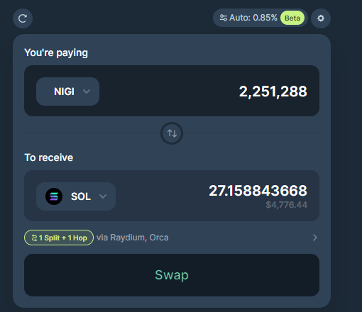 $NIGI airdrop is live x.com/NIGGIsolana/st…