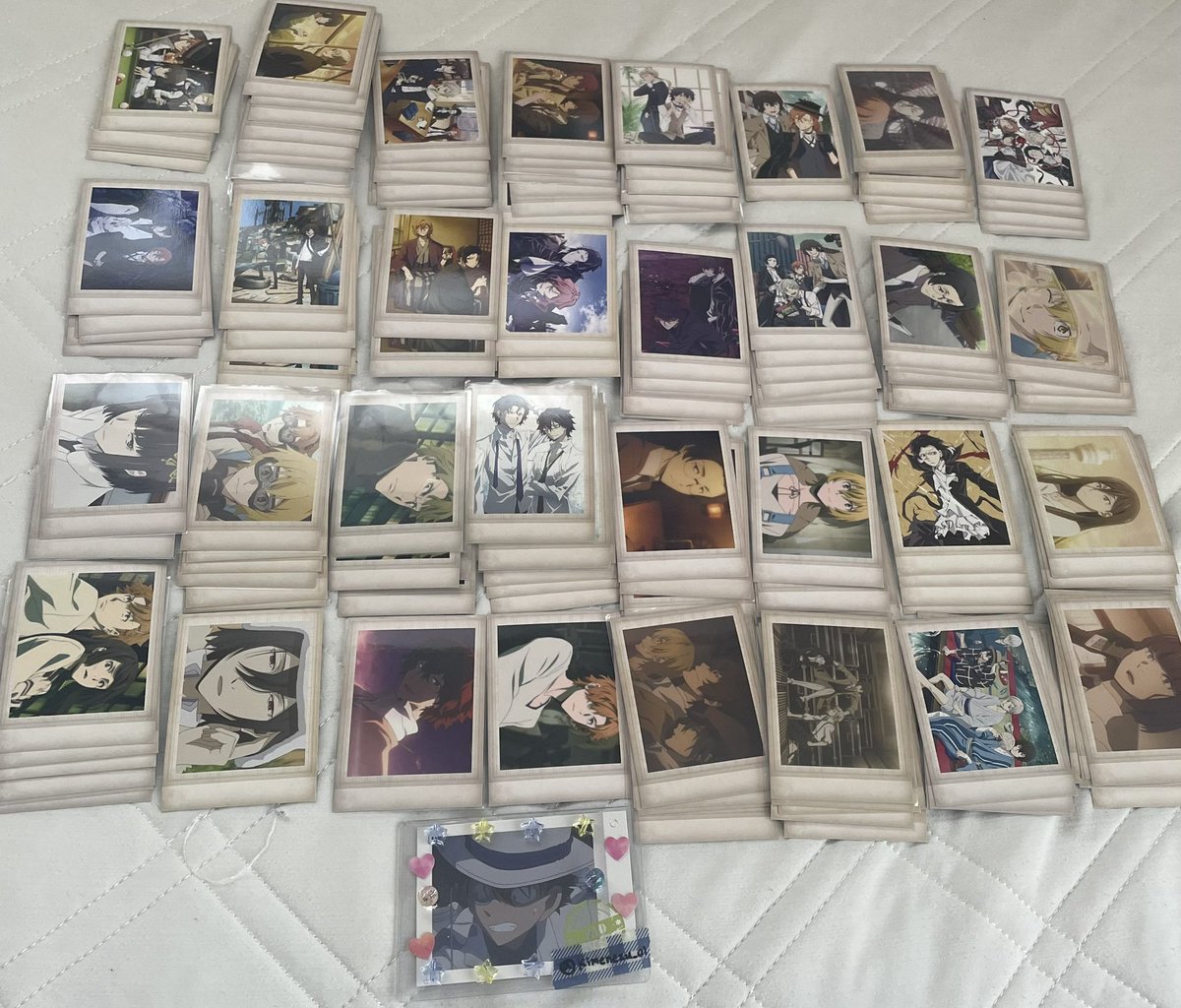 kimenezu_01's tweet photo. 文豪ストレイドッグス　ぱしゃこれ

譲　画像のもの

求　93円＋送料

早く手放したいため1種全て、
纏めて引き取って下さる方優先します。

なかはら、だざい、あくたがわは
同数〜抱き合わせをして頂きます。
お気軽にお声かけお願い致します。

取引方法
銀行振り込み>>>メルペイ https://t.co/I7Z3j7iV1E