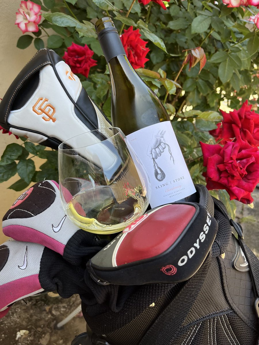Answer 1. Here’s a golf pic from the rose garden! #PinkSociety