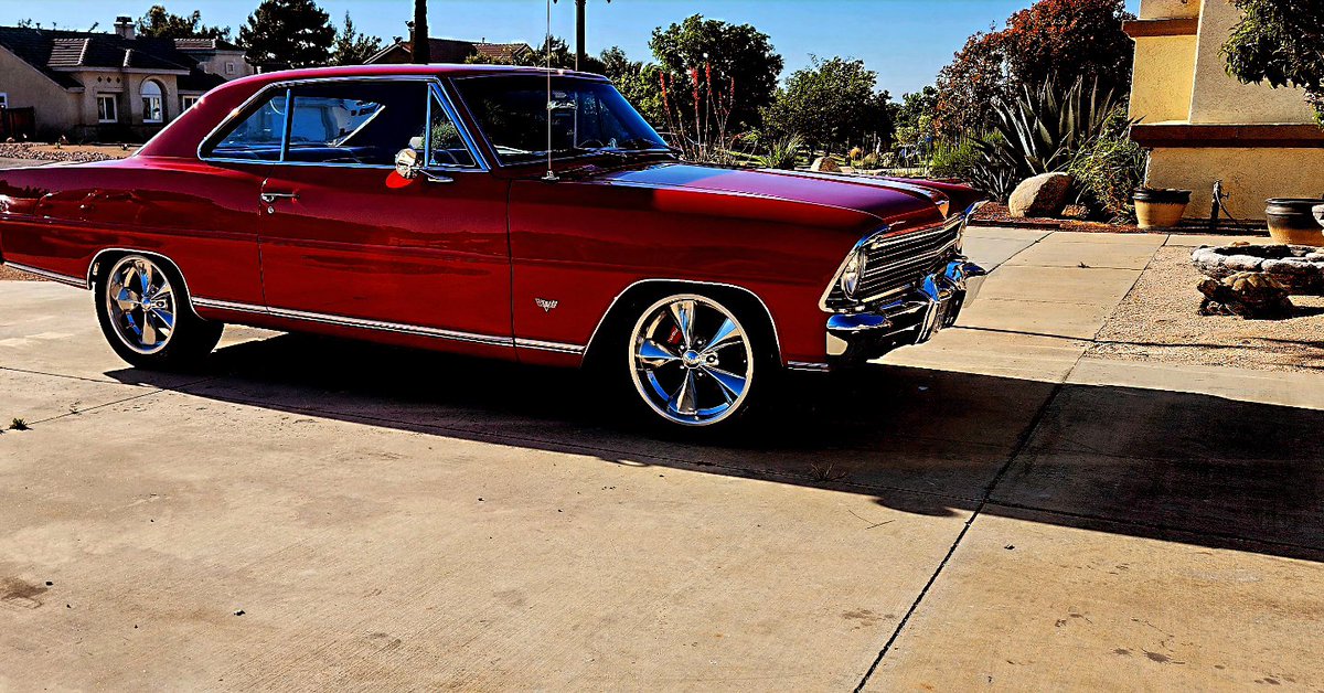 strikt09's tweet photo. Your Chariot awaits #nova #chevynova #chevy #chevrolet #classiccars #novass #hotrod #musclecar #chevroletnova #chevynovas #musclecars #chevyii #protouring #americanmuscle #classiccar #novasedan #dragracing #cars #chevychevelle #turbo #classicchevy #camaro #chevynovass #novabroz https://t.co/1kCW7TbxYB