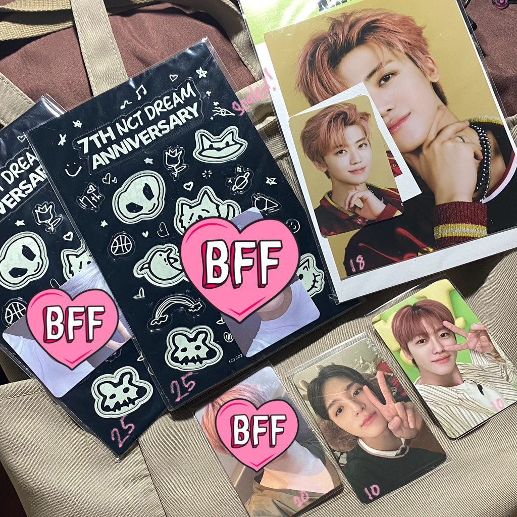 cuntselle's tweet photo. wts nct dream pcs mds! 🇲🇾 #pasarnct #pasarnctmy 

all for rm25 excl postage

postage will be after 10th june so don’t buy if u cant wait

no fussy or sensitive buyers 

t jeno jaemin haechan mark renjun chenle jisung https://t.co/VHvakBEh49