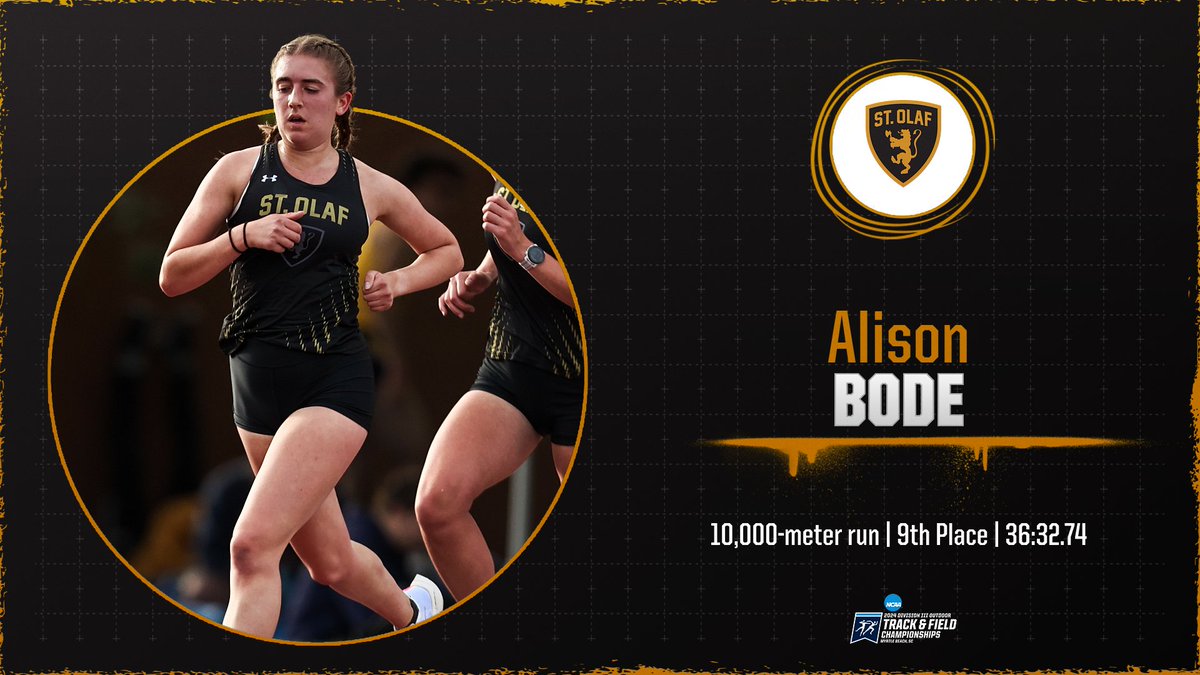 𝐒𝐞𝐜𝐨𝐧𝐝 𝐓𝐞𝐚𝐦 𝐀𝐥𝐥-𝐀𝐦𝐞𝐫𝐢𝐜𝐚𝐧 Alison Bode ran to All-America honors in the 10,000-meter run for the second season in a row! RESULTS: results.leonetiming.com/?mid=7114 #UmYahYah | #OlePride | #d3tf