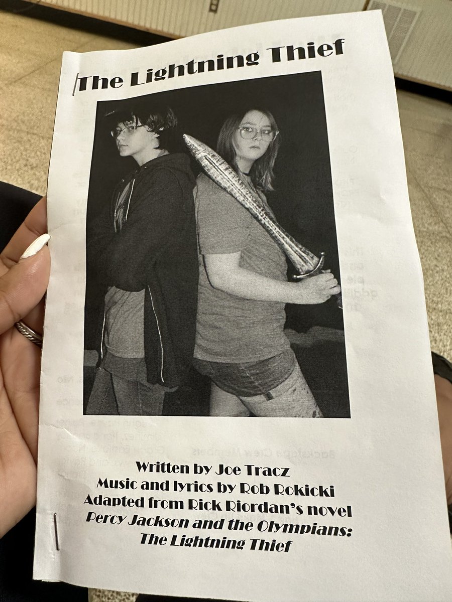 It’s opening night of Drama Club’s show “The Lightning Thief” 🎭 Huge shoutout to <a href="/ms_nilo/">Ms. Nilo</a> &amp; Ms. Ingle for all their hard work with our Ss. The show was amazing ! <a href="/LansdowneMS/">Lansdowne Middle</a>