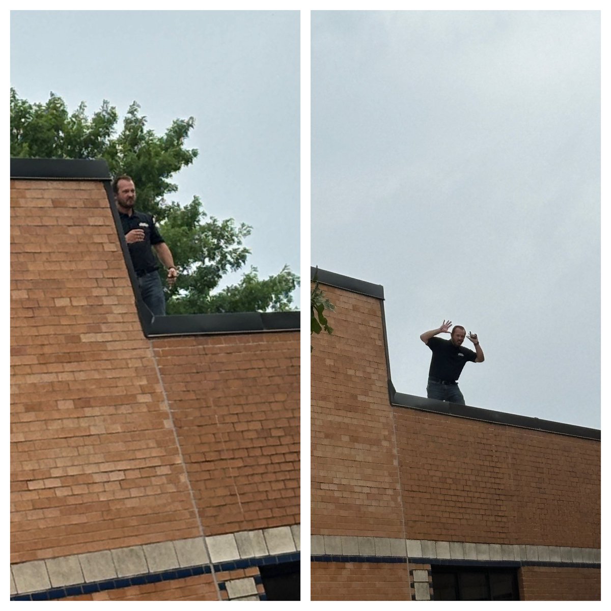 mrs. lambert (@tamralambert_) on Twitter photo Today was the last day of school! We were playing outside and looked up and there was our principal <a href="/maxsont/">Heritage ES</a> rescuing our playground balls from the roof ….again! Then he had a bit of fun with us. The kiddos loved it!! Thanks Mr. Maxson! #lisdpk Today was the last day of school! We were playing outside and looked up and there was our principal <a href="/maxsont/">Heritage ES</a> rescuing our playground balls from the roof ….again! Then he had a bit of fun with us. The kiddos loved it!! Thanks Mr. Maxson! #lisdpk