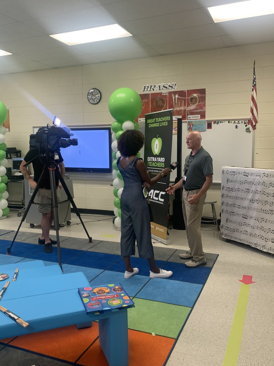 An ABSOLUTE AMAZING morning at The Springs! We had our music room reveal and we’re SO thankful for @theACC @CFPExtraYard & @LakeshoreLM for making this a REALITY! We CANNOT wait to see what magic happens in this space! You know today WAS a good day to just have a good day!