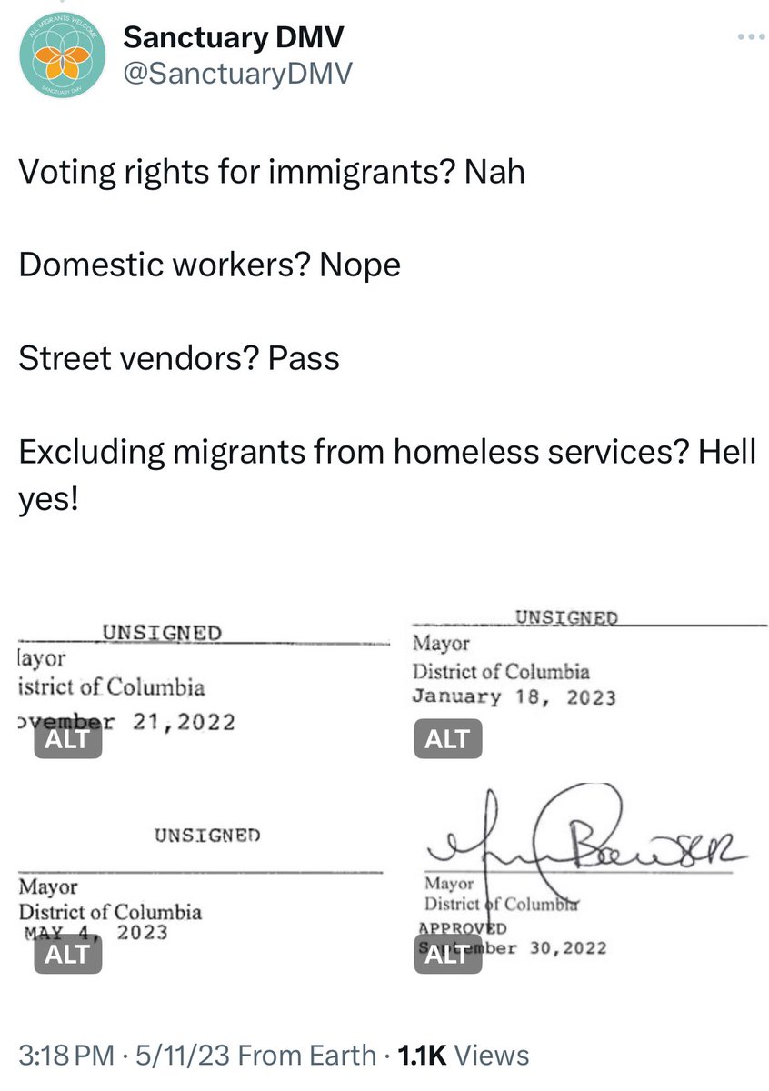 This tracks with Bowser’s general disdain for anything that supports migrants. Lest we forget 👉🏽