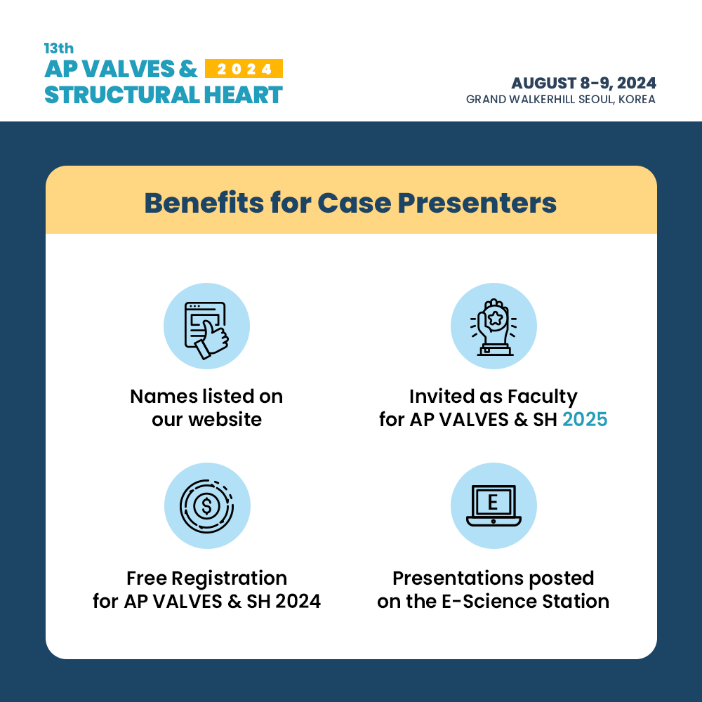📢[D-DAY] You've got less than 24 hours left to share your compelling case with the global audience! Do not miss out on this FINAL opportunity to showcase your work to medical professionals from all around the world at #APVALVES2024🌏 🔗Submit Now: bit.ly/4dCbZOv